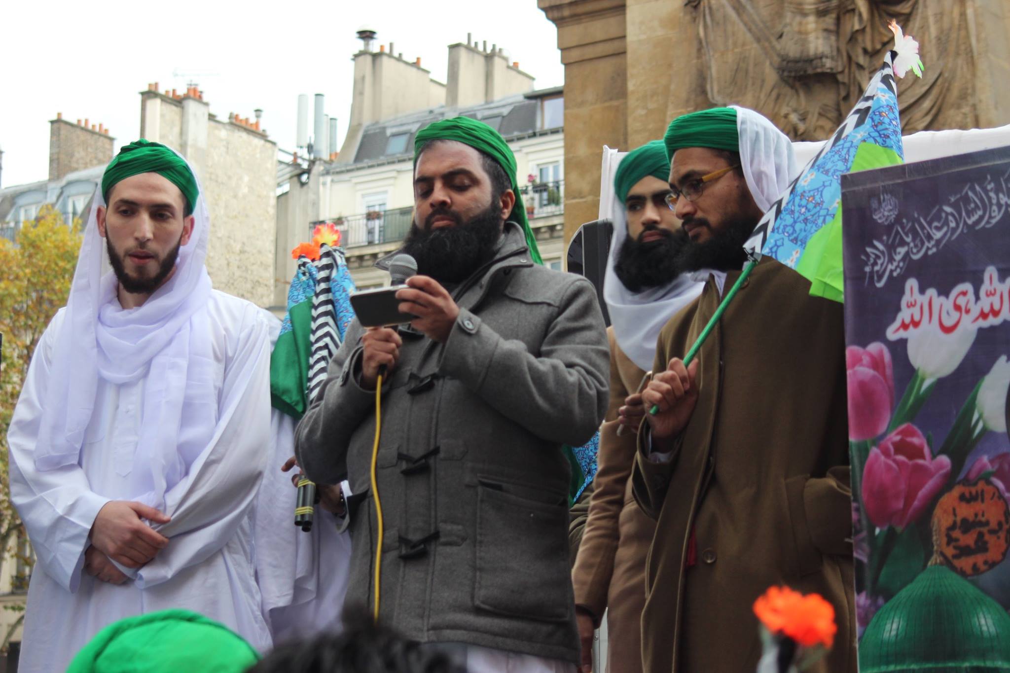 Dawat e Islami, France, organized, Jashan e Eid, Milad, Un, Nabi, S.A.W.W. in, Paris, 