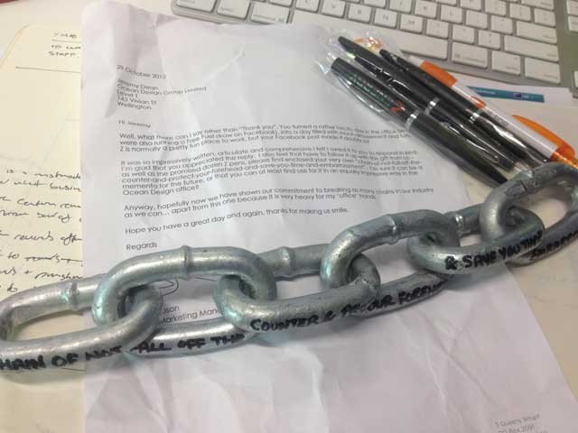 Have you bought my pen?