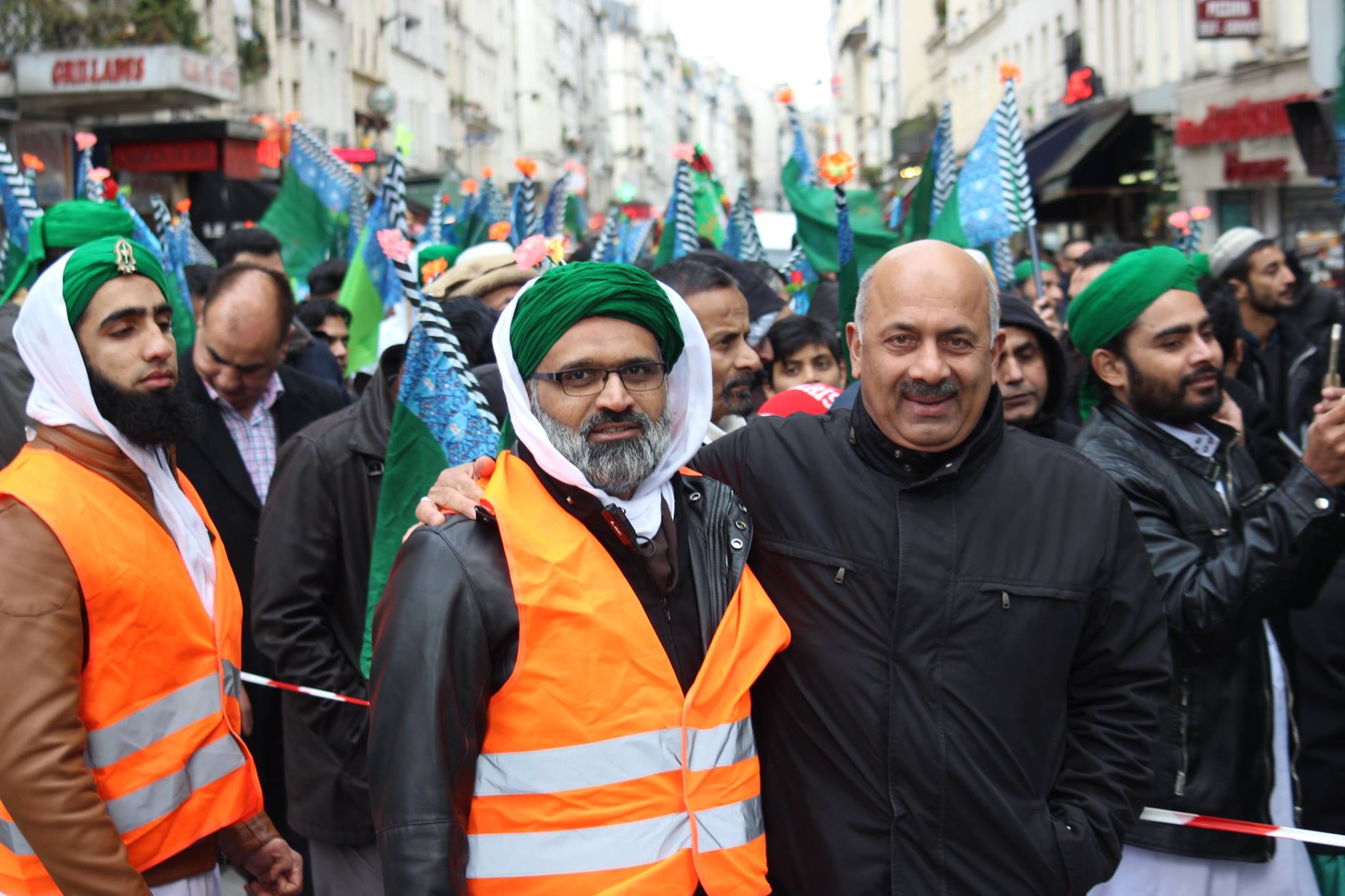 Dawat e Islami, France, organized, Jashan e Eid, Milad, Un, Nabi, S.A.W.W. in, Paris, 