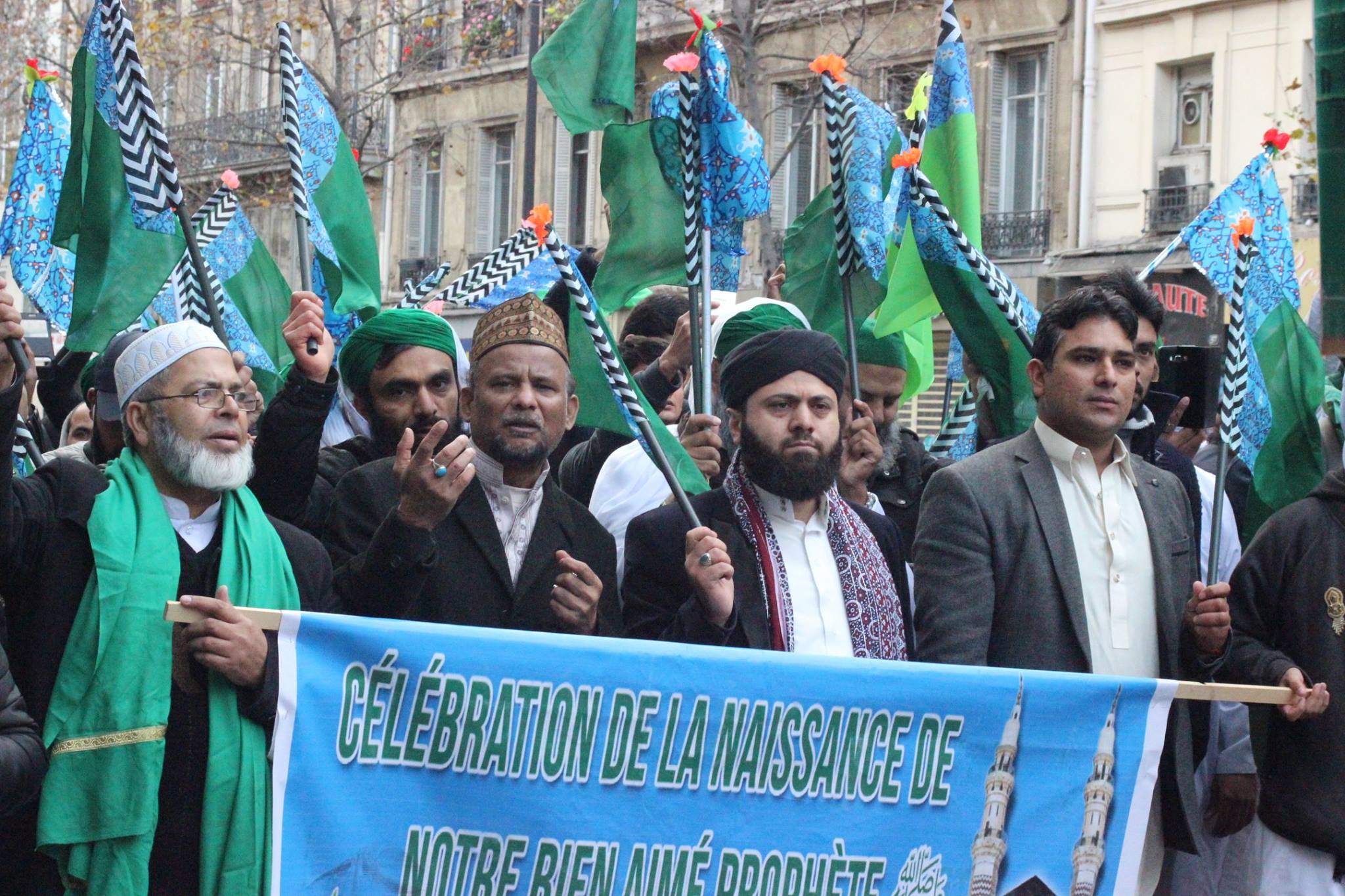 Dawat e Islami, France, organized, Jashan e Eid, Milad, Un, Nabi, S.A.W.W. in, Paris, 