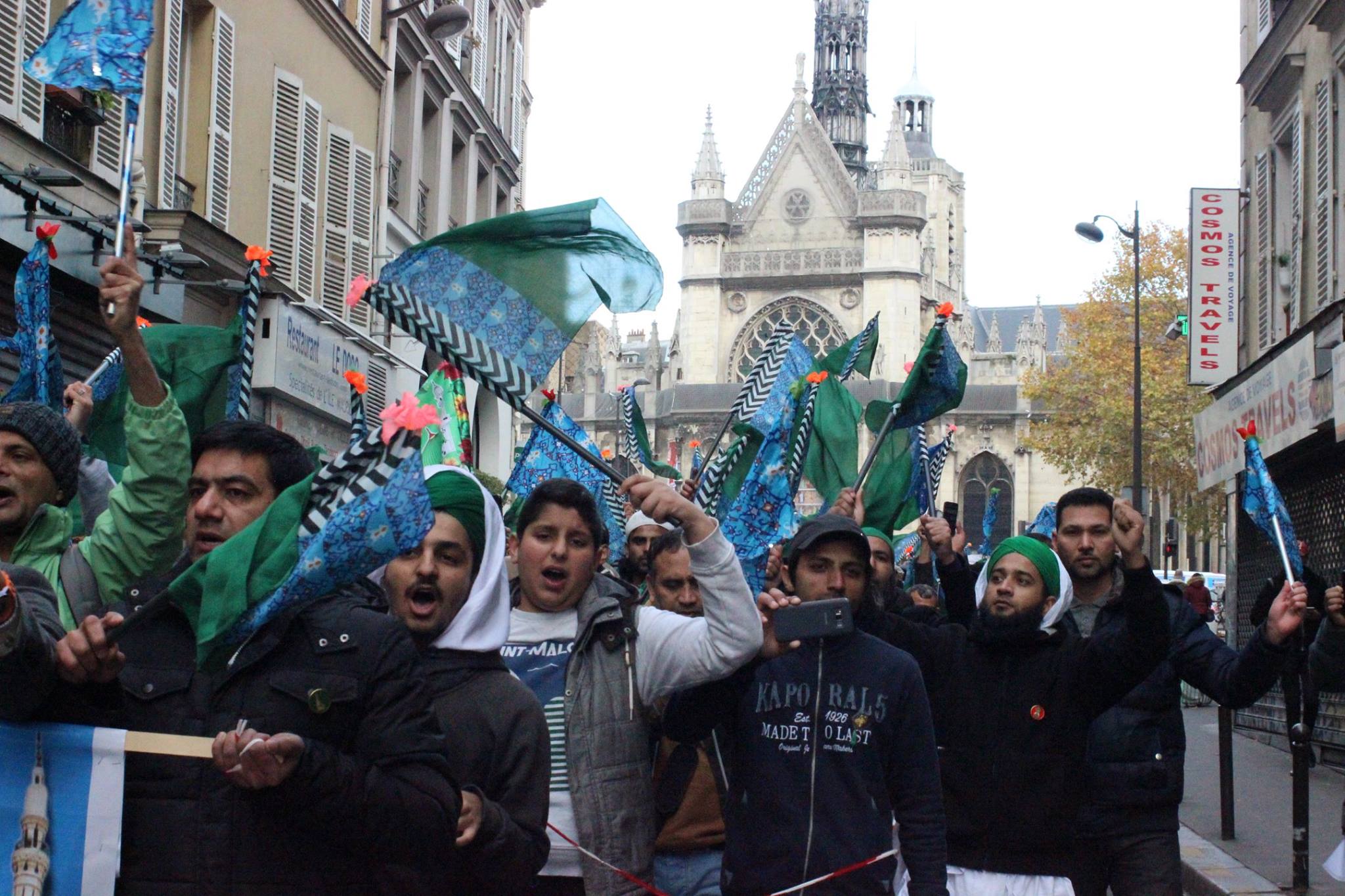 Dawat e Islami, France, organized, Jashan e Eid, Milad, Un, Nabi, S.A.W.W. in, Paris, 