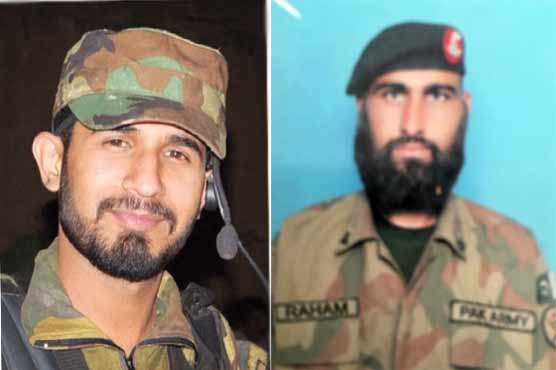Afghan terrorists attack on the Pakistani check post, Captain and a soldier martyred