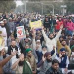 Lahore, Mall, Road, Sit, in, continued, for, Fourth, Day