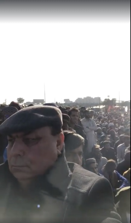 Javed, Butt, Ex-President, PMLN, France, participating, in, Faizabad, Sit in 