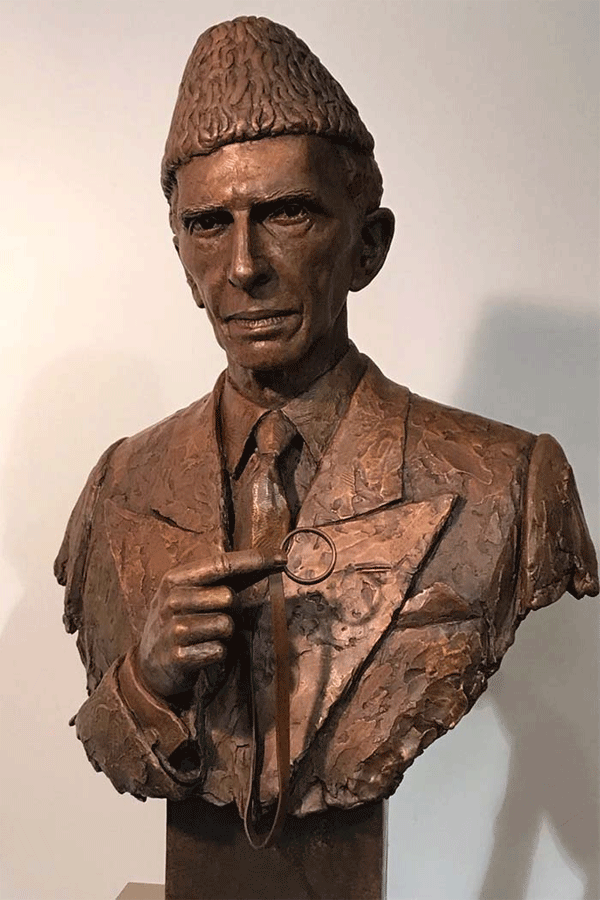 Quaid e Azam statue ceremony in London's British Museum