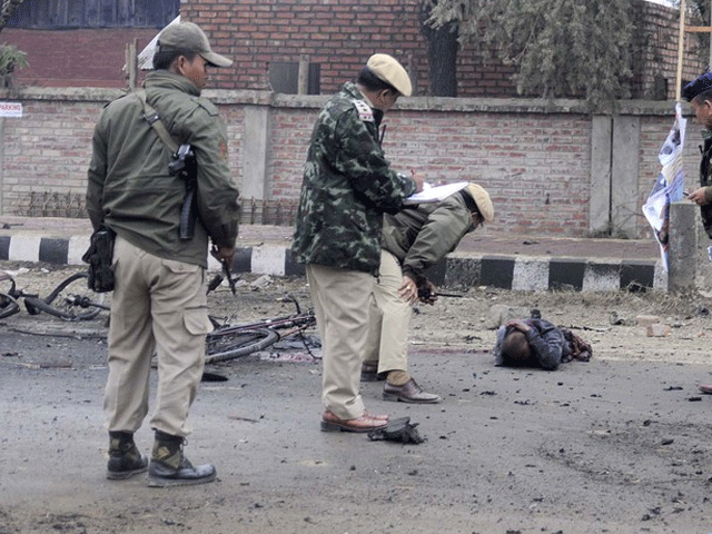 Bomb blast kills 3 soldiers in Indian state Manipur