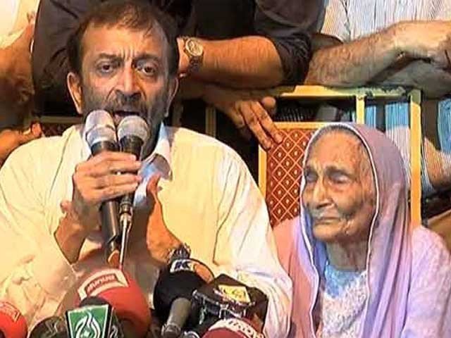 The son was forbidden to go to MQM, mother Farooq Sattar