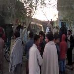 Karachi: un-controlled trailer went home, the baby died in the accident