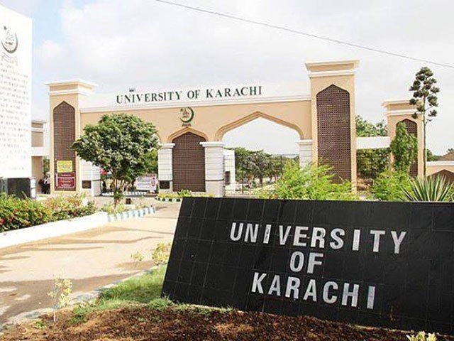Acceptance of heavy amount to Karachi university for supply of sewage system