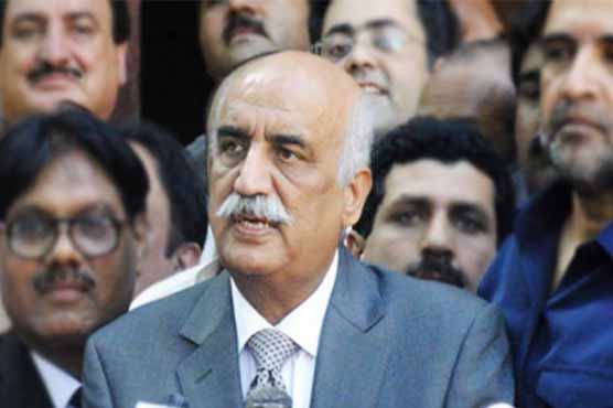 Nawaz Sharif should remember those days when he refused to meet Zardari: Khursheed Shah