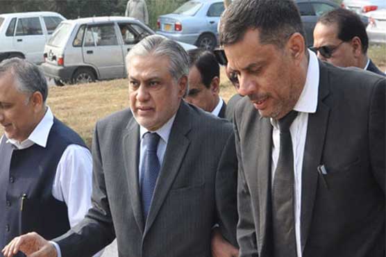 NAB reference case against Ishaq Dar, hearing interval till; 12:30 pm