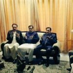 Senator, Rahman Malik, along, with, PPP, Leaders, offering, Fateha, at, House, of, Dr. Jehangir Badar, on, his, first, anniversary