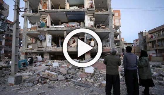 Iran: Horrific earthquake recorded in live broadcast