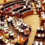 Unique prayer in Sindh Assembly on the arrival of Sharjeel memon