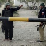 Two killed by firing on police in Mardan