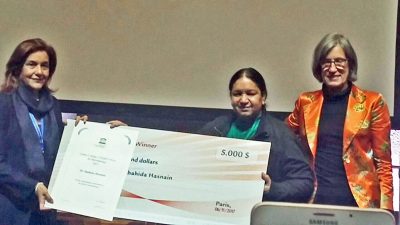 Professor Shahida Hasnain of Pakistan Won UNESCO prize (1)