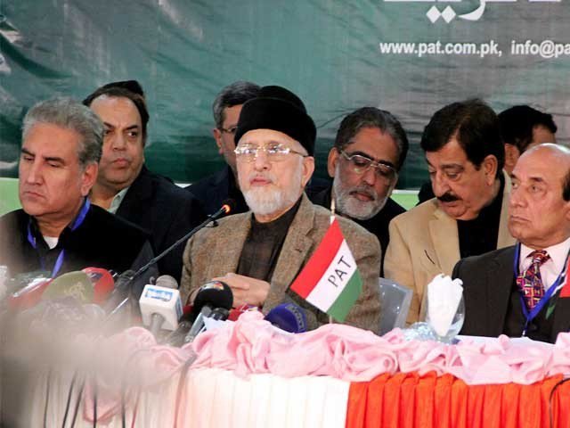 APC, OF, DR. TAHIR UL QADRI, ANNOUNCED, THE, DEADLINE, FOR, SHEHBAZ, AND, RANA SANA'S RESIGNATION