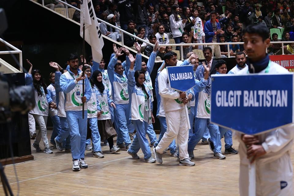 Due, to, efforts, of, the, civil,-military, leadership, it, is, now ,possible, to, hold, sports, events, peacefully, PM Abbasi