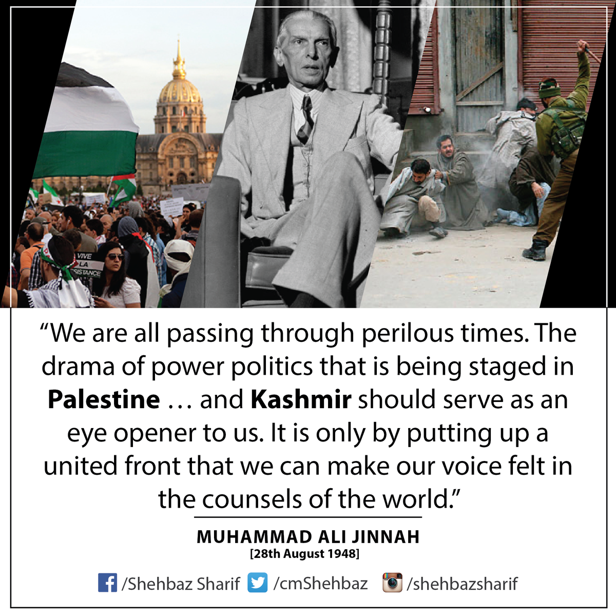 MIAN MUHAMMAD HANIF, CHIEF, ORGANIZER, PMLN, FRANCE, PRAISED, QUAID-E-AZAM, MUHAMMAD, ALI, JINNAH, ON, HIS, 141TH, BIRTH DAY, 