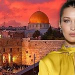 The famous American model to cry on the injustice of the Palestinians