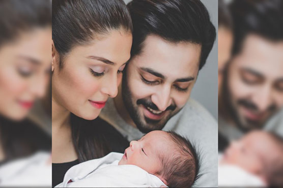Danish Taimoor and Ayeza Khan son's photos viral