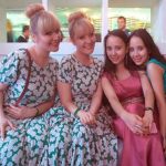 Holding twin sisters festival in Russia