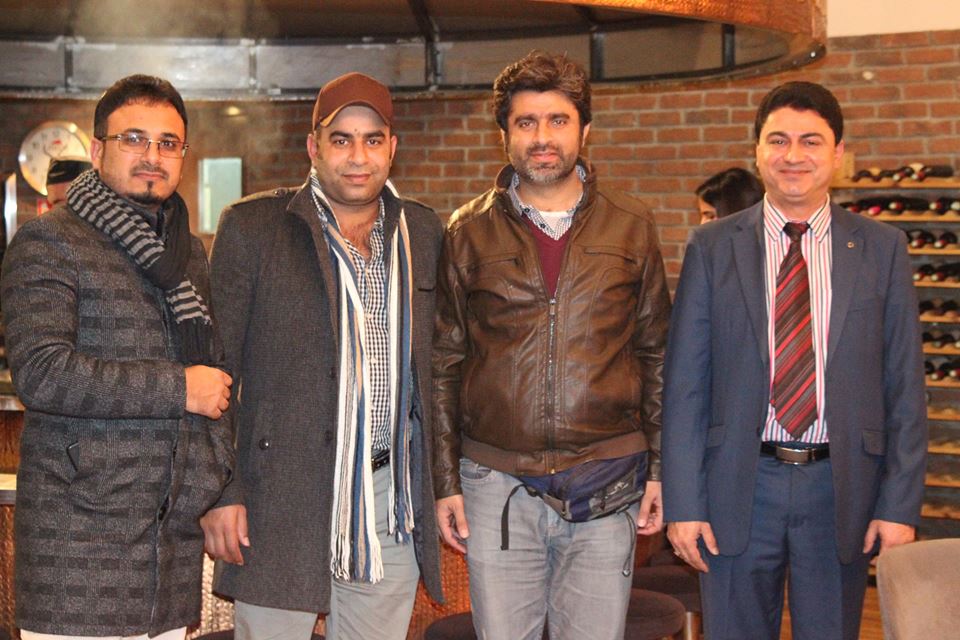 Bol, Television, Anchor, Ameer Abbas, and, Produceer, Hasham, Yousaf, Reached, Paris, Today