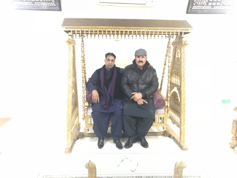 Ch. MUHAMMAD RAZAQ DHAL, ARRANGED, LUNCH, IN, FAVOR, OF, CH. SHEHBAZ HINJRA, SHO, DINGA