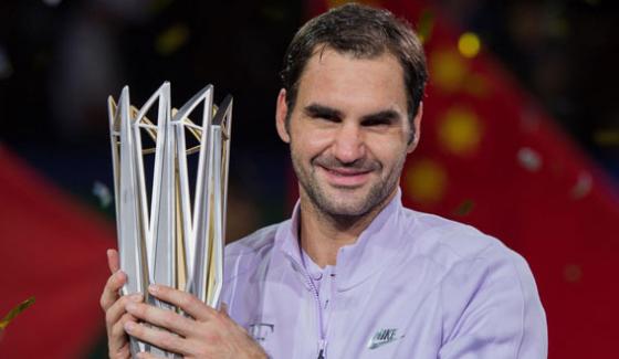 Roger Federer gave a retirement indicator