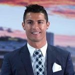 Footballer Cristiano Ronaldo perform another action