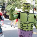 Usa: People's participation wering costumes in the dragon convention