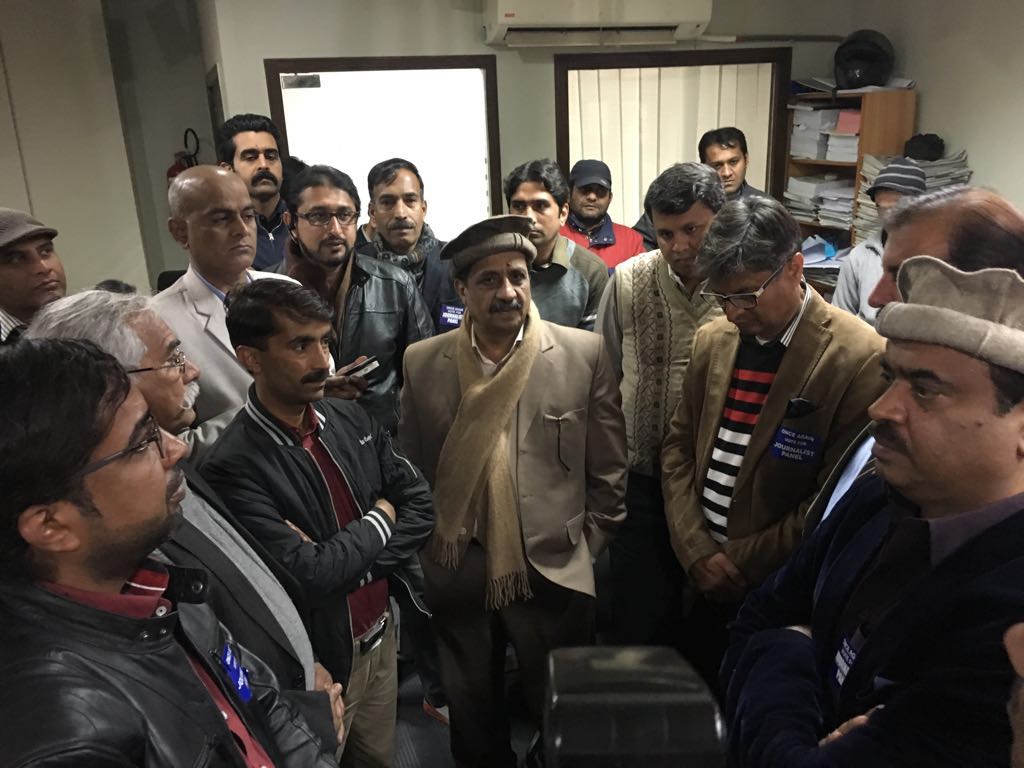 National, Press,  Club, Islamabad, elections, Journalists, Panel's, election, campaign, raised, to, top. Asghar ali Mubarak