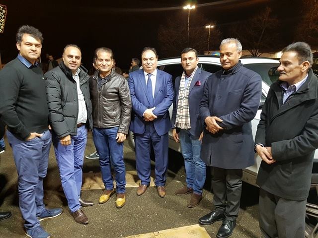 AT, opening, Ceremony, of, Restaurant, "Fête à Crêpe, " owned ,by, dear, Brother, Raheel Butt, Many, Congrats, and, best ,wishes