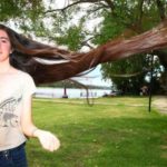 Long-sleeved girl in Argentina