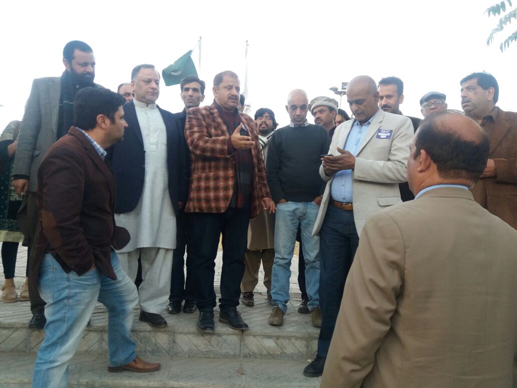 National, Press,  Club, Islamabad, elections, Journalists, Panel's, election, campaign, raised, to, top. Asghar ali Mubarak