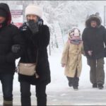 Temperature in Siberia reaches to minus 65 degree centimeters