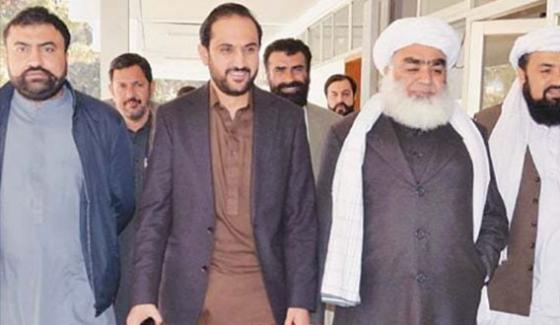 OPPOSITION, LEADER, JUI, MOLANA ABDUL WASAY, MEET, CM, BALUCHISTAN, ABDUL QUDOOS BAZINJO