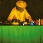 Preparation of electronic music from bees tackle