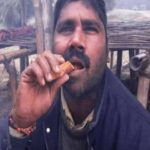 Indian citizen eating stone daily from 10 years