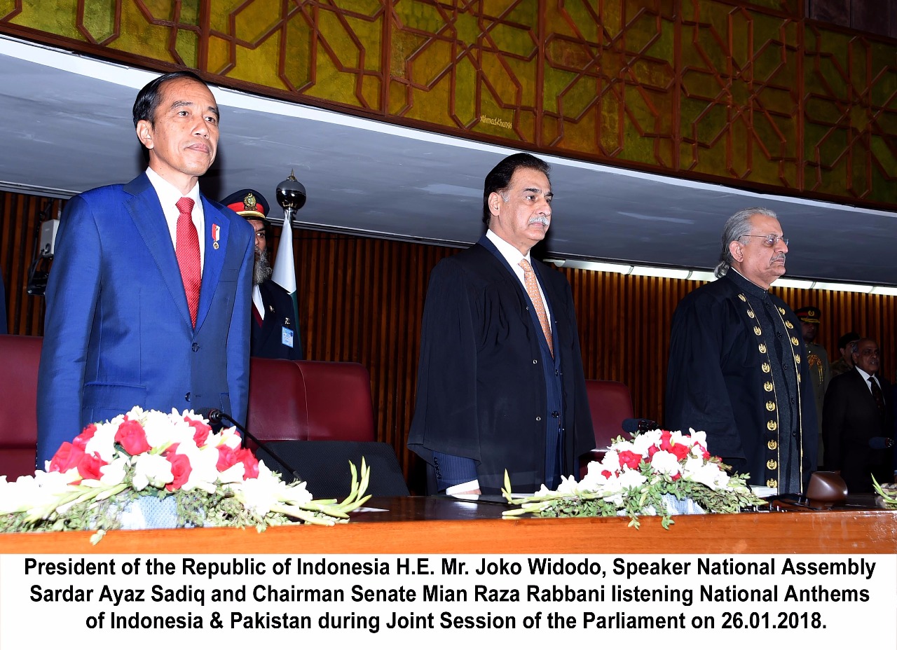 THE, PRESIDENT, OF ,THE, REPUBLIC, OF ,INDONESIA, H.E. JOKO WIDODO,BEFORE, THE ,JOINT, SESSION, OF, THE ,PARLIAMENT ,OF, PAKISTAN
