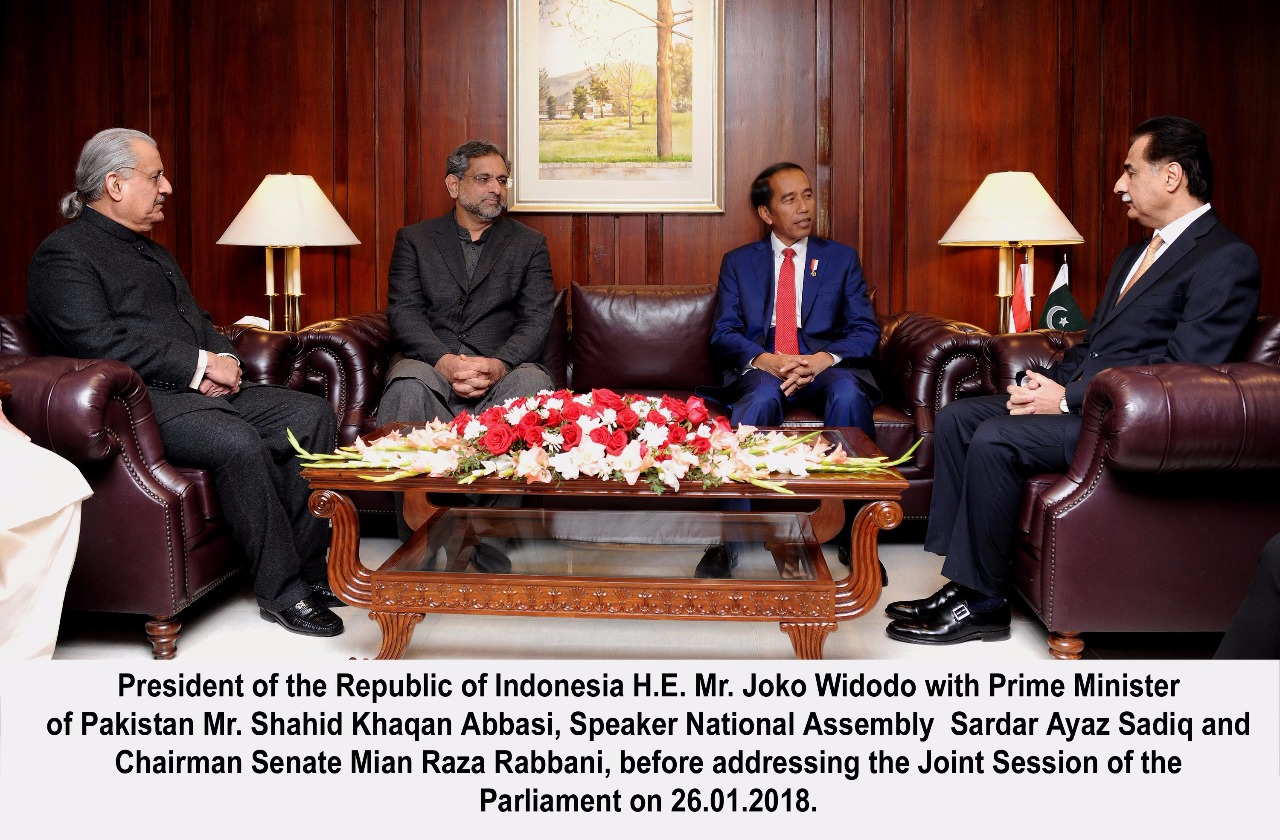 THE, PRESIDENT, OF ,THE, REPUBLIC, OF ,INDONESIA, H.E. JOKO WIDODO,BEFORE, THE ,JOINT, SESSION, OF, THE ,PARLIAMENT ,OF, PAKISTAN