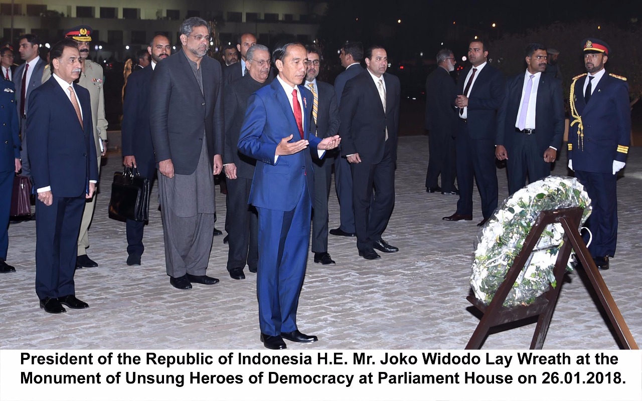 THE, PRESIDENT, OF ,THE, REPUBLIC, OF ,INDONESIA, H.E. JOKO WIDODO,BEFORE, THE ,JOINT, SESSION, OF, THE ,PARLIAMENT ,OF, PAKISTAN