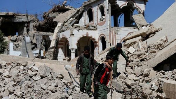YEMEN, ALLIES, FORCES, BOMBARDMENT, CONTINUES