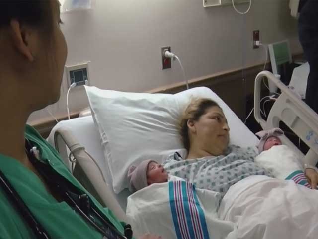 Twin sister brother to born in separate years