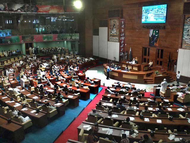 The resolution against Imran Khan and Sheikh Rasheed passed in Sindh Assembly