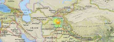 An earthquake originated in various parts including Islamabad intensity 6.2 record
