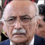 The first Pak Air Force commander in-chief Air Marshal Asghar Khan of the died