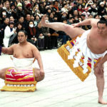 The exciting performances of Sumo wrestlers in Japan
