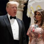 DONALD TRUMP, CAME, IN, NEW, YEAR, PARTY, WITH, HIS, FAMILY,