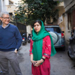 Malala and apple education contract for girls education